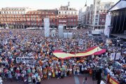 Concentración en apoyo a Ceuta en Valladolid