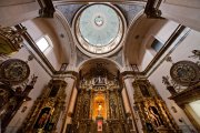 Altar de la iglesia de la Vera Cruz de Valladolid.