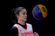 Celia Garcia, con la selección española.