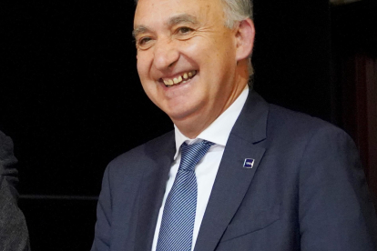 El rector de la Universidad de Valladolid, Antonio Largo, en una foto de archivo
