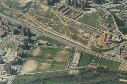 1989 - Panorámica de Valladolid. Parquesol, Arturo Eyries y Cuatro de Marzo