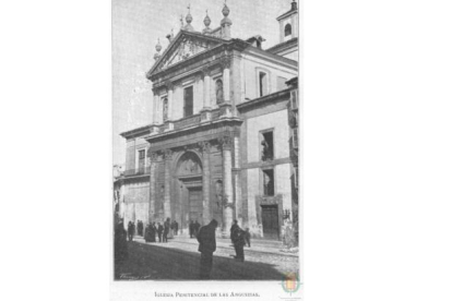 Iglesia de Nuestra Señora de las Angustias en 1910
