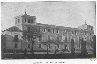 El Palacio Real en 1900