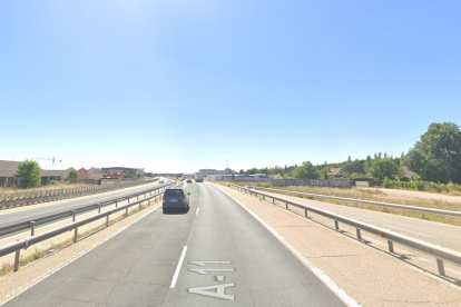 Autovía A-11 en Tudela de Duero
