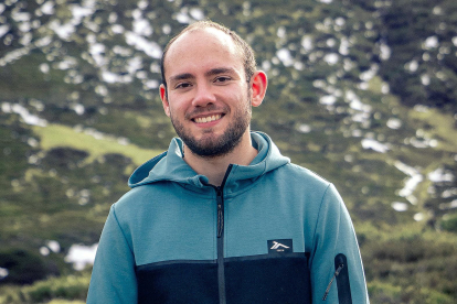 El segoviano Rodrigo Arévalo González, estudiante de la Universidad de León