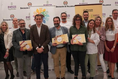 Imagen de la entrega de premios del II Concurso Dulcería de Alimentos de Valladolid.