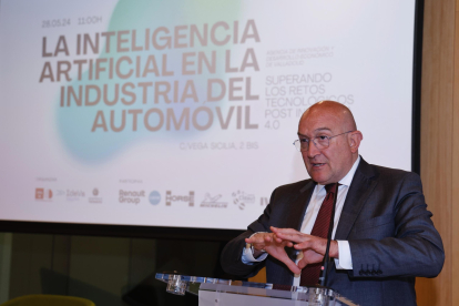 Carnero interviene en unas jornadas de inteligencia artificial