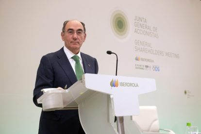 El presidente de Iberdrola, Ignacio Galán, en una imagen de archivo