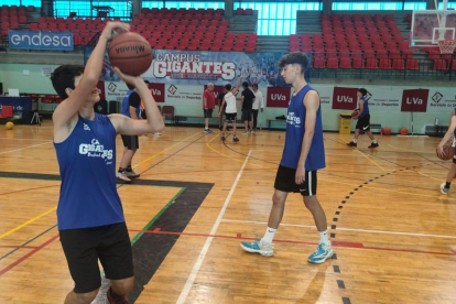 Segunda semana del Campus 'Gigantes' en Valladolid