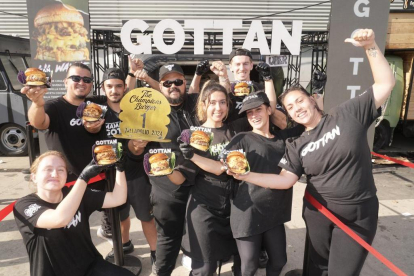 Los ganadores de 'The Champions Burger' en Valladolid, el restaurante Gottan