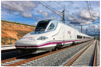 Tren AVE en imagen de archivo. - RENFE - Archivo