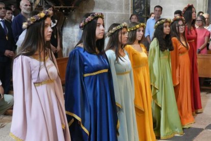 Las siete doncellas de Simancas en el tradicional requerimiento