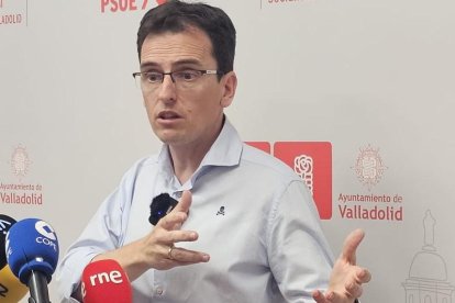 Pedro Herrero, portavoz del Grupo Municipal Socialista.