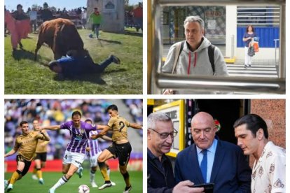 Una nueva edición del Toro de la Vega, el empate del Real Valladolid, el cierre de la planta de Bimbo en Valladolid y el rodaje de la segunda temporada de 'Memento Mori', protagonistas de la semana