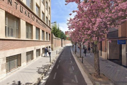 Calle José María Lacort en Valladolid.