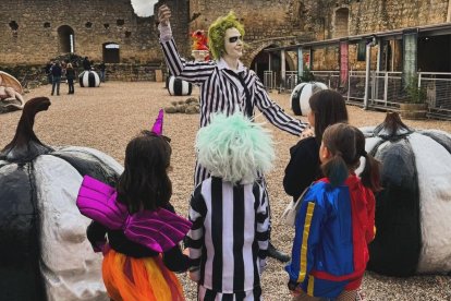 Castillo de Trigueros del Valle ambientado en la película 'Beetlejuice'
