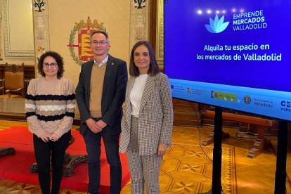 Presentación del proyecto 'Emprende Mercados Valladolid'.