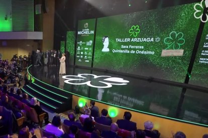'Taller Arzuaga' es premiado por sus prácticas sostenibles en la MICHELIN Guide Ceremony Spain
