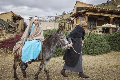 Belén Viviente de Navidad en Cabezón de Pisuerga en una imagen de archivo