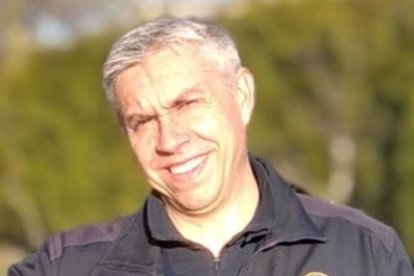 Fernando Navarro, el bombero fallecido