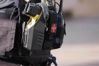 Concentración GGCC para reclamar más pistolas Taser