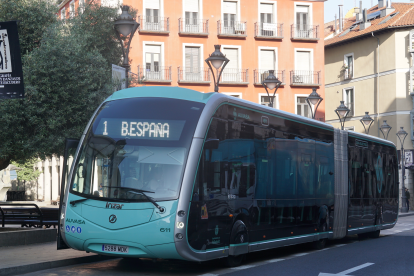 Autobús de Auvasa en una imagen de archivo