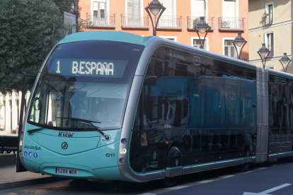 Autobús de Auvasa en una imagen de archivo
