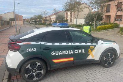 Vehículo de la Guardia Civil