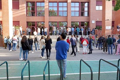 Aulario de la Universidad de Valladolid en una foto de archivo.