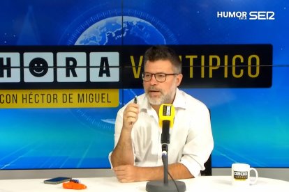 El humorista Quequé en el programa Hora Veintipico