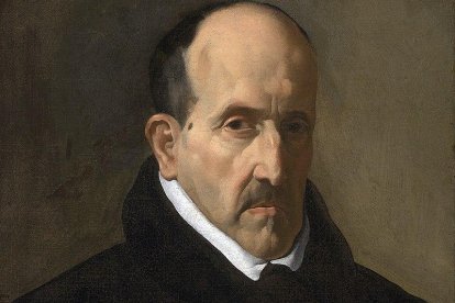 Una imagen del conocido retrato de Luis de Góngora hecho por Diego Velázquez en 1622