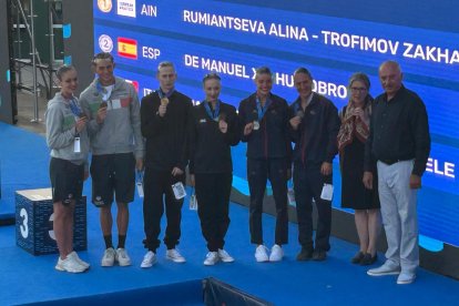 La vallisoletana Marta Huidobro consigue la medalla de plata en Atenas.