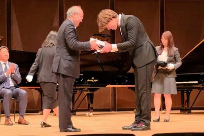 Guillermo Hernández Barrocal, premiado en Tokio en la 5ª edición del Shigeru Kawai International Piano Competition.