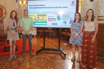Balance de la campaña de bonos de comercio en el Ayuntamiento de Valladolid
