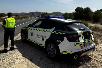 Agente de la Guardia Civil de Tráfico, en una imagen de archivo.