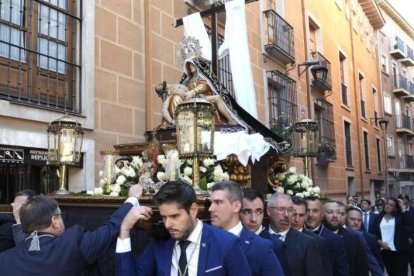 Procesión de la cofradía Penitencial la Sagrada Pasión de Cristo en una imagen de archivo