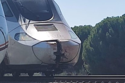 Tren implicado en el arrollamiento de un hombre entre Olmedo y Valdestillas