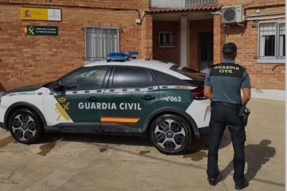Guardia Civil en Tordesillas.