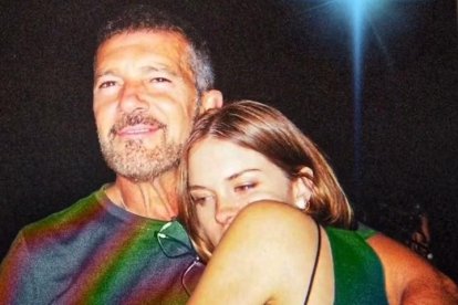 Antonio Banderas y su hija Stella del Carmen