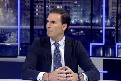 Guzmán Gómez, alcalde de Medina del Campo, durante su intervención en el programa de anoche de La Quinta Esquina.