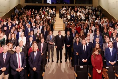 La Diputación de Valladolid celebra el Día de la Provincia 2025. El presidente de la Junta de Castilla y León, Alfonso Fernández Mañueco, clausura el acto.