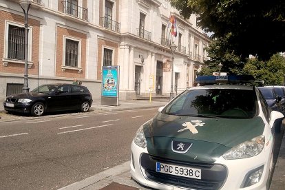Fachada de la Audiencia de Valladolid.