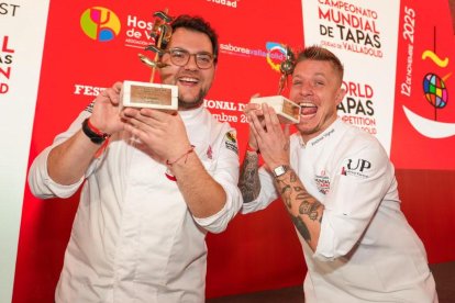 Entrega de premios del concurso de tapas y pinchos.