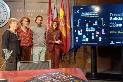 Gallego, Gutiérrez, Igualador y San José, esta mañana.