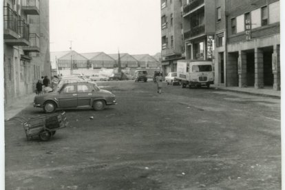 La calle Carmelo en otra época.