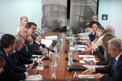 Reunión de la comisión de seguimiento, el Consejo de Administración y la Junta General de la SVAV el pasado lunes 24 de noviembre.