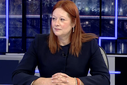 Irene Cortés, directora general de Protección Civil de JCyL, durante su intervención en La Quinta Esquina.