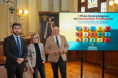 Presentación del I Plan Estratégico de Recursos Humanos en el Ayuntamiento de Valladolid.