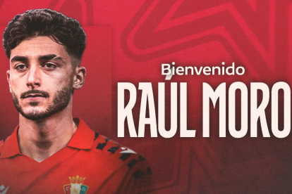 Raúl Moro, nuevo jugador de Osasuna.