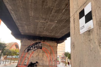 Viaducto de Arco de Ladrillo en Valladolid.